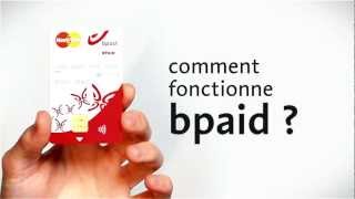 bpaid  carte de paiement prépayée de bpost  sécurité