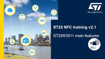 ST25 NFC training v2.1: 3.3 ST25R3911 Main features