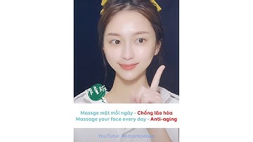 Bài 4 | KHẮC PHỤC MẶT LỆCH | Bài massage mặt 3 phút mỗi ngày để chống lão hóa | Bài tập dáng đẹp