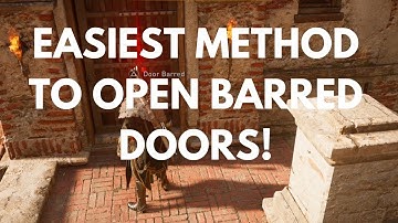 EASIEST METHOD In Opening Barred Doors - ASSSASSIN CREED VALHALLA