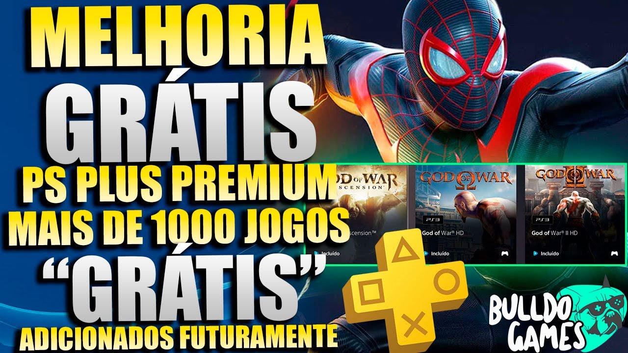 MELHORIA GRÁTIS DA PS PLUS PREMIUM CONFIRMADA !!! MAIS DE 1000 JOGOS GRÁTIS NO FUTURO !!!