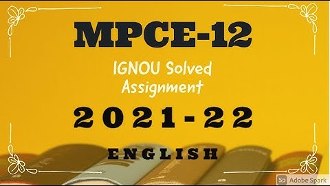 IGNOU MPCE 12 SOLVED ASSIGNMENT 2021-2022 Psychodiagnostics Ignou SOLVED ASSIGNMENT