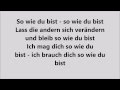 So wie du bist - MoTrip (feat. Lary)  LYRICS | LYRIC GIRL