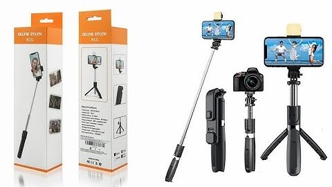 Bluetooth Selfie Stick R1S Tripod with Remote | Unboxing & Honest Review