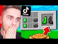 Testam TIK TOK-URI *VIRALE* pe Minecraft !