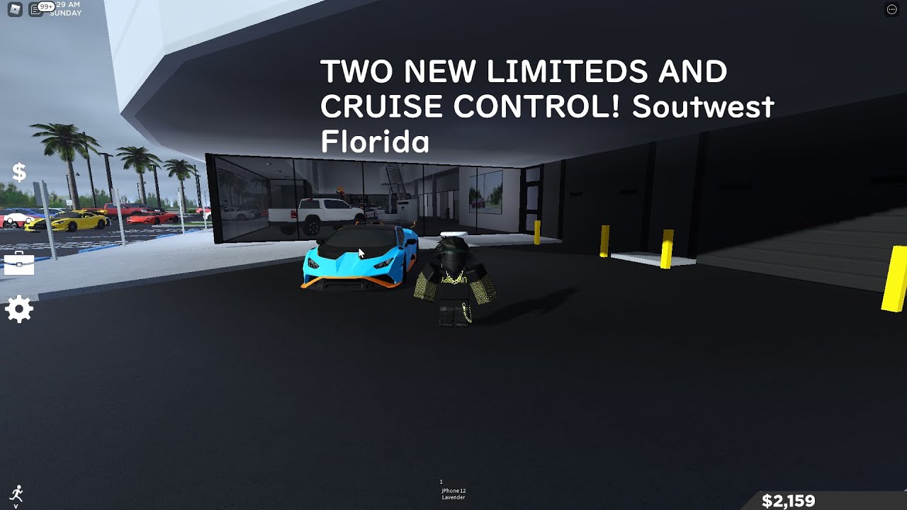 NEW LIMITEDS AND CRUISE CONTROL Southwest Florida Roblox YouTube 