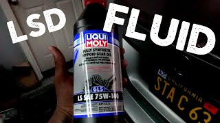 mercedes w204 c63 amg limited slip differential fluid change