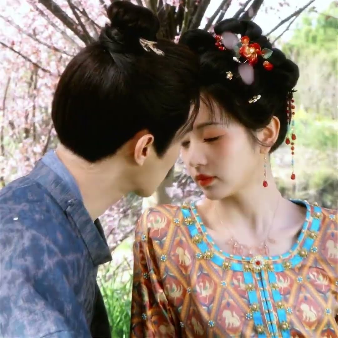 They have a sweet date in a sea of flowers? #子夜归 #MoonlitReunion #许凯 #田曦薇 #xukai #tianxiwei