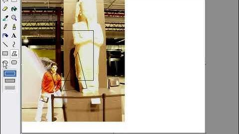 Editing Pictures With MS Paint