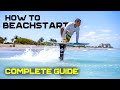 How to beachstart  foiling off the beach like a pro