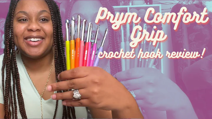 Unbiased review on Prym Comfort Grip aluminum crochet hook!