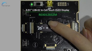 [REX012832M-CTP] Raystar In Cell Touch Panel OLED