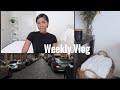 Weekly Vlog | cutting my hair, marshall’s candle haul & a clean with me