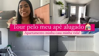 TOUR PELA MINHA CASA SIMPLES E ALUGADA🏠 #tour#tourpelaminhacasa#casinhasimples