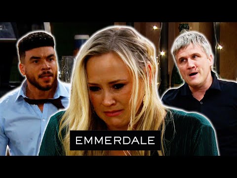 Nate PUNCHES Caleb At The Wedding | Emmerdale