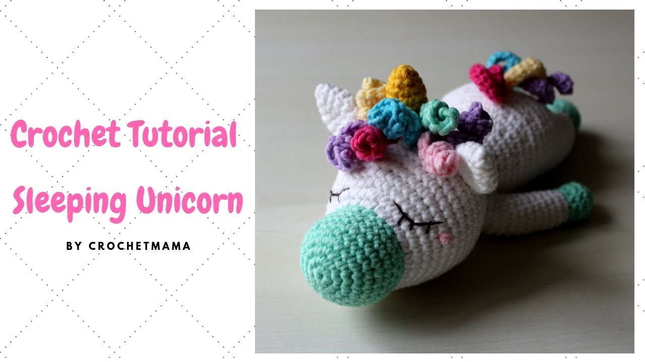 Free Crochet Unicorn Pattern - Cuddly Stitches Craft