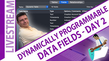 Dynamically Programmable Data Fields in FileMaker with Nick Hunter Day 2