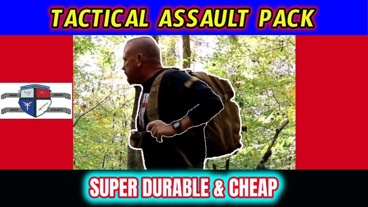 High Quality (with Cheap Price) Tactical Bug Out Pack is Tough! - Roaring Fire Assault Pack