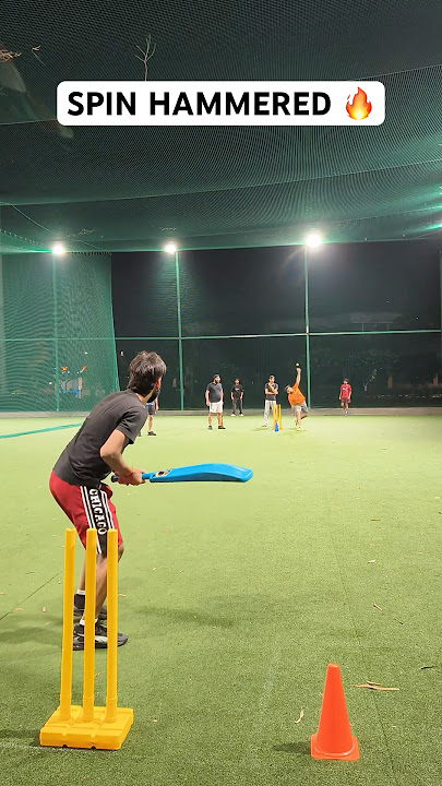 Spin Hammered 😱 Cricket Spin Bowling Hammered for Big Hits 🔥 #cricket #shorts