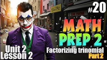 الدرس اللي بيضيع من الطلبة! | Factorizing Trinomial explained – Prep 2 | #حل_المعاصر