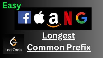 Longest Common  Prefix - Leetcode 14 - c++ | Full solution