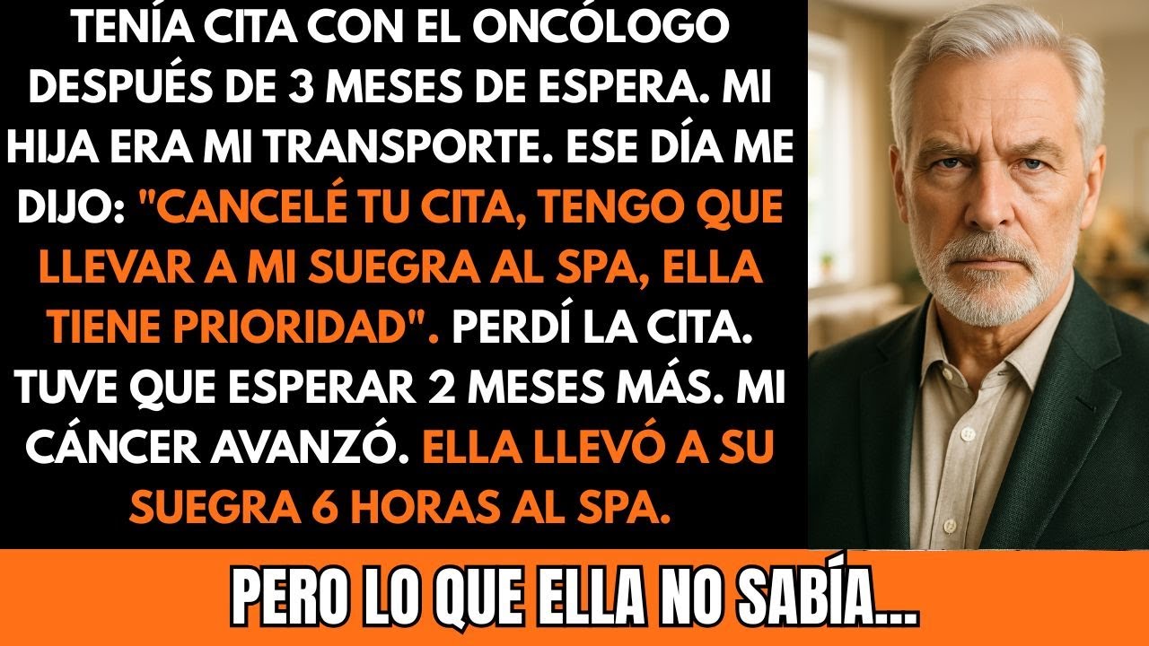 Mi Hija Canceló Mi Cita Médica De Cáncer Para Llevar A Su Suegra Al Spa: "Ella Tiene Prioridad" Pero