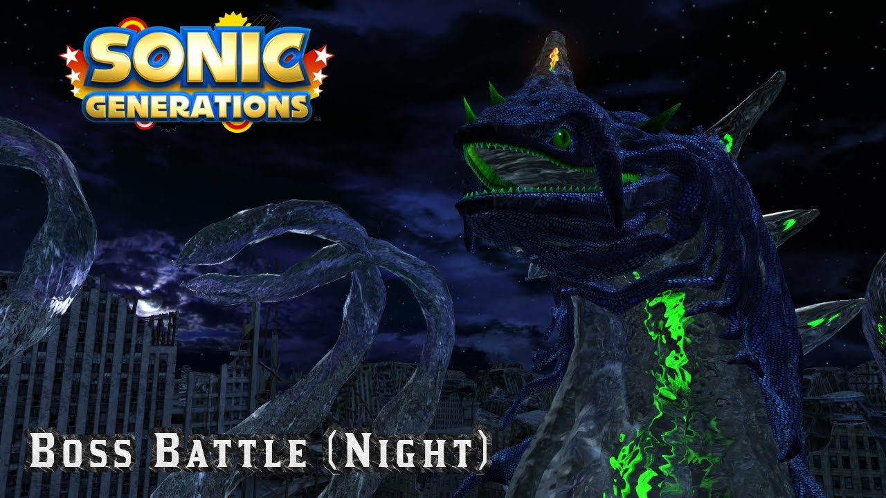 Sonic Generations - Werehog vs Perfect Chaos