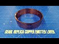 Searl effect generator replica Copper Layer fabrication