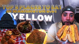 My Top 5 Places to Eat at in Washington D C