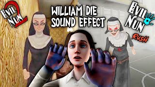 William Death Sound Effects In Evil Nun 2 Vs Evil Nun Rush