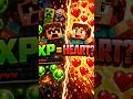 Minecraft but xp equals to heart #shorts #shortsfeed #youtubeshorts