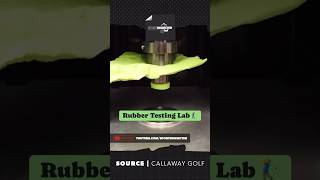 Behind the scenes tour of Callaway golf’s rubber testing lab at their spectacular Facility ⛳️