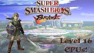 SSBB VS Level 16 CPUs! TAS #1 No Damage (Gecko Code in Description)
