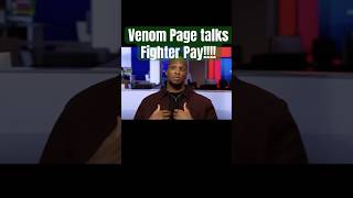 Michael Venom Page talks the financial side of combat sports. Via Sky News.