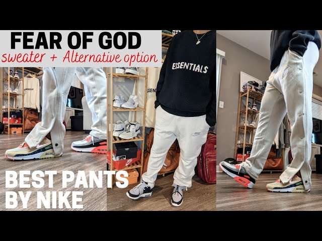 Happy NEW Fear of God KNIT Sweater + BEST Alternative to Nike x Fear of Pants! - YouTube