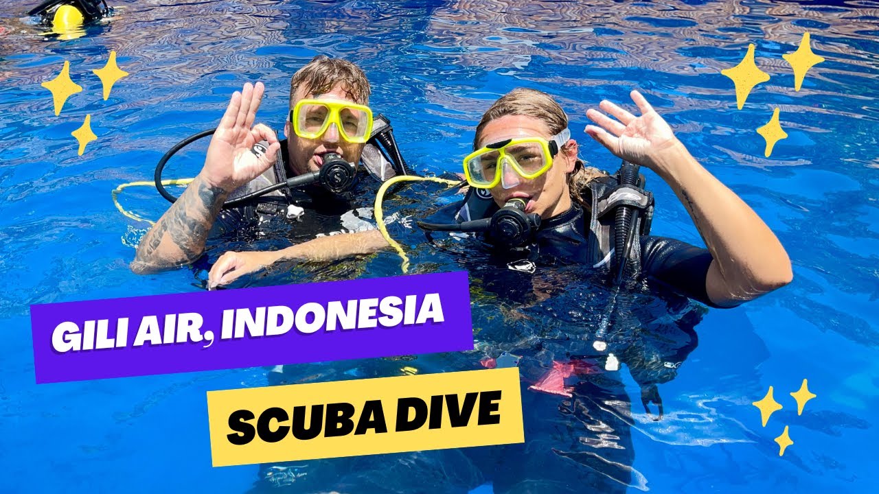 Gili Air, Indonesia | Scuba Dive, Pool session with Manta Dive | 