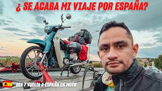 Mi moto termina en grúa después de 2000km dando la vuelta a España 🇪🇸 /EP 6