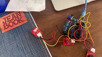 Vibration sensor with a led an a buzzer