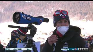 Annecy-Le Grand Bornand Women's Pursuit | 2021-22 Biathlon World Cup