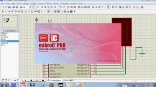 Tutorial - PIC Microcontroller PIC18F452 interfacing with common cathode seven segment - simulation