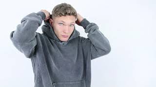 Destructive - Washed Grey Hoodie Website Showreel