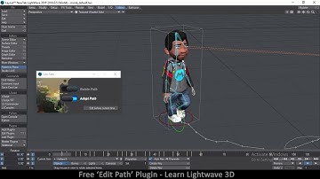Free Edit Path Plugin for Newtek Lightwave 3D