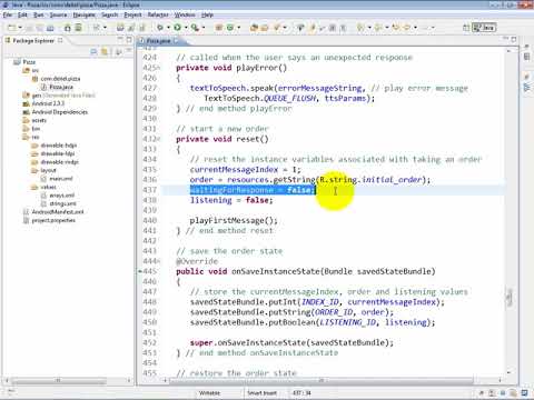 Lesson15 13 Pizza java  Methods playError and reset