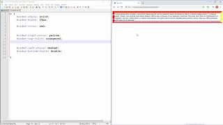 CSS Tutorial - 12 - Border Color Mix
