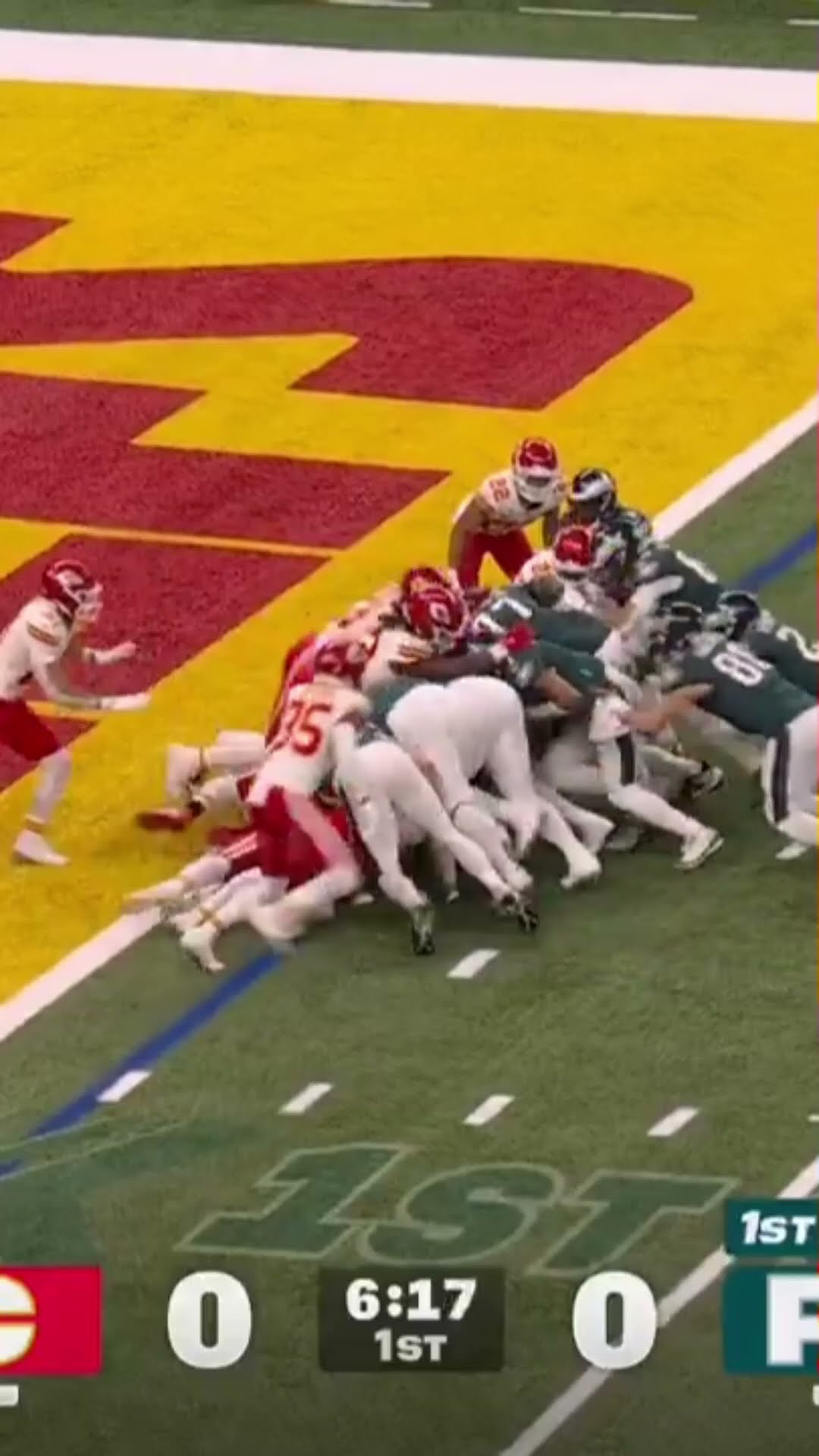 Jalen Hurts THROWS A DIME to Dotson \u0026 then TUSHES HIS PUSH ?? Eagles vs Chiefs Super Bowl Highlights