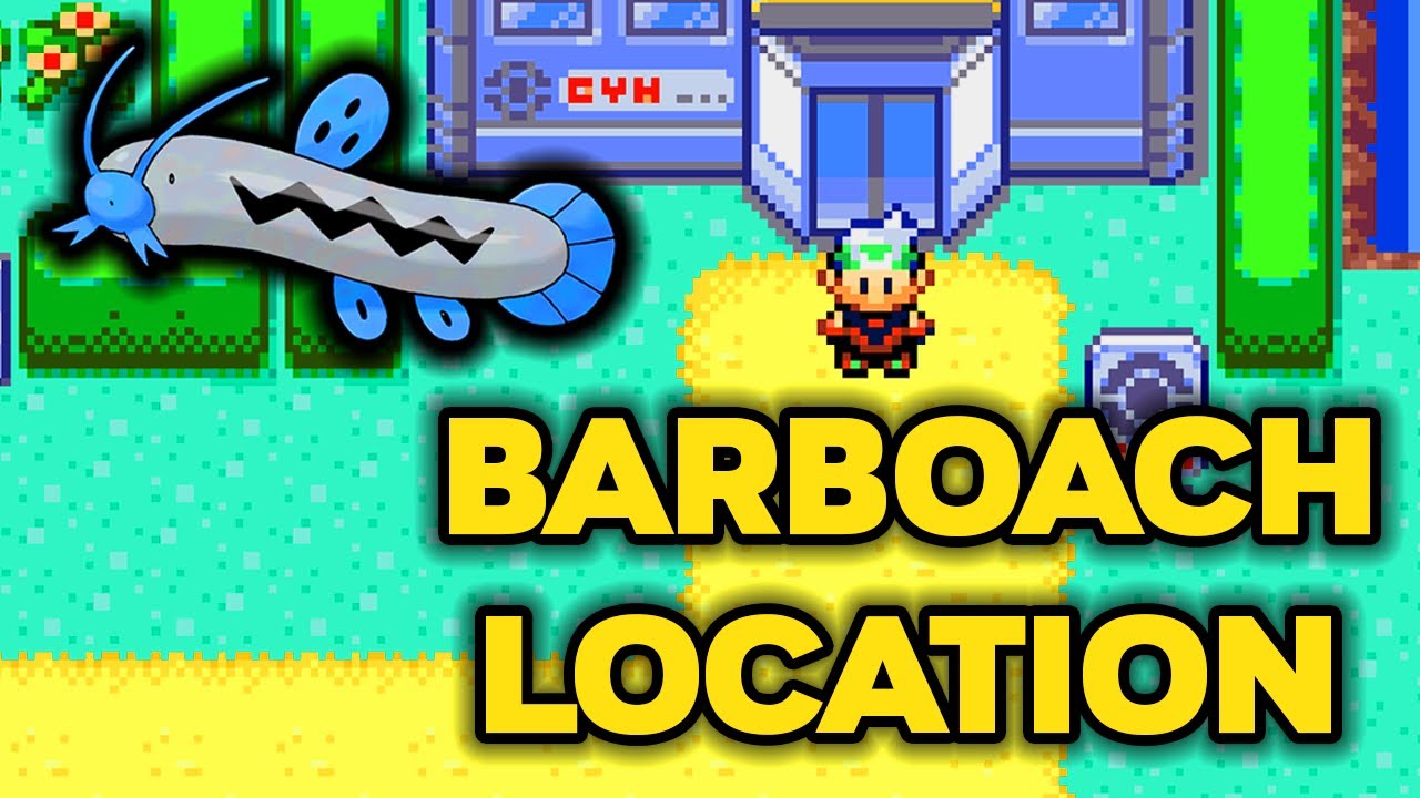 How to Catch Barboach in Pokemon Emerald!