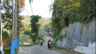 mentahan video jalan pagi hari