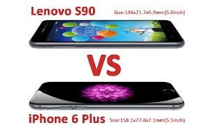 Lenovo S90 VS iphone 6 plus test(, 2014-11-21T09:27:43.000Z)