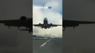 When your aircraft doesn't want to land! Go-around!