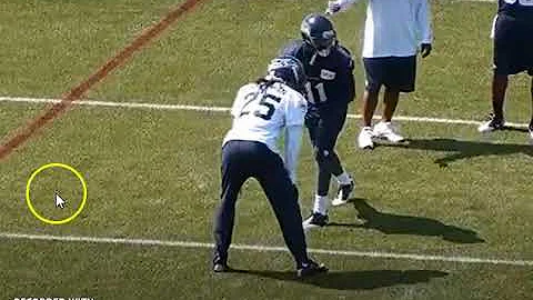 NFL Richard Sherman DB 1 on 1s Cornerback pro Breakdown